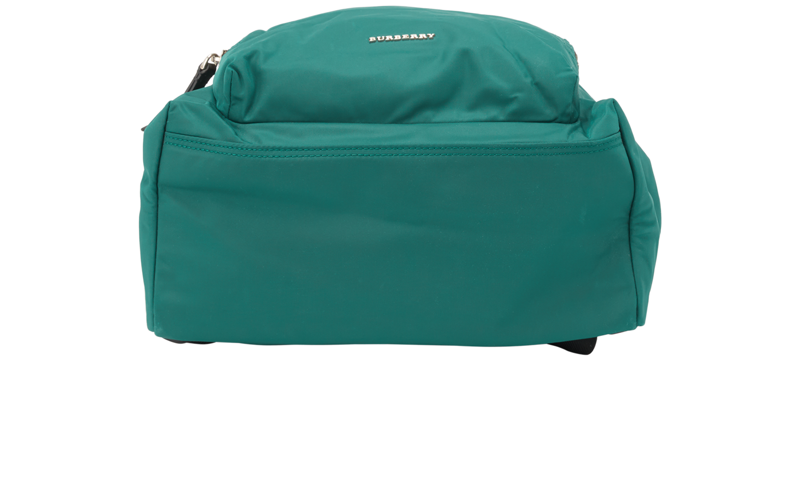 Logo Backpack, &pound;250, Handbags, Green, Nylon, Top view
